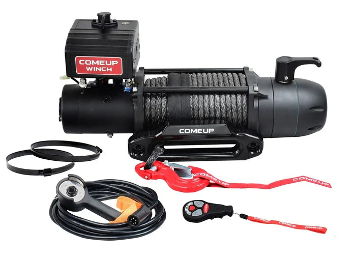 COMEUP SEAL Gen2 16.5rs Winch with Synthetic Rope & Wireless Remote - Heavy Duty Off-Road Recovery for Jeep, Truck, SUV