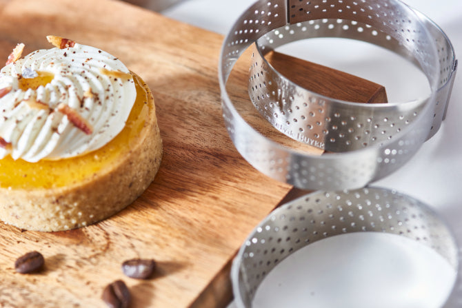 Valrhona Perforated Tart Rings 0.78