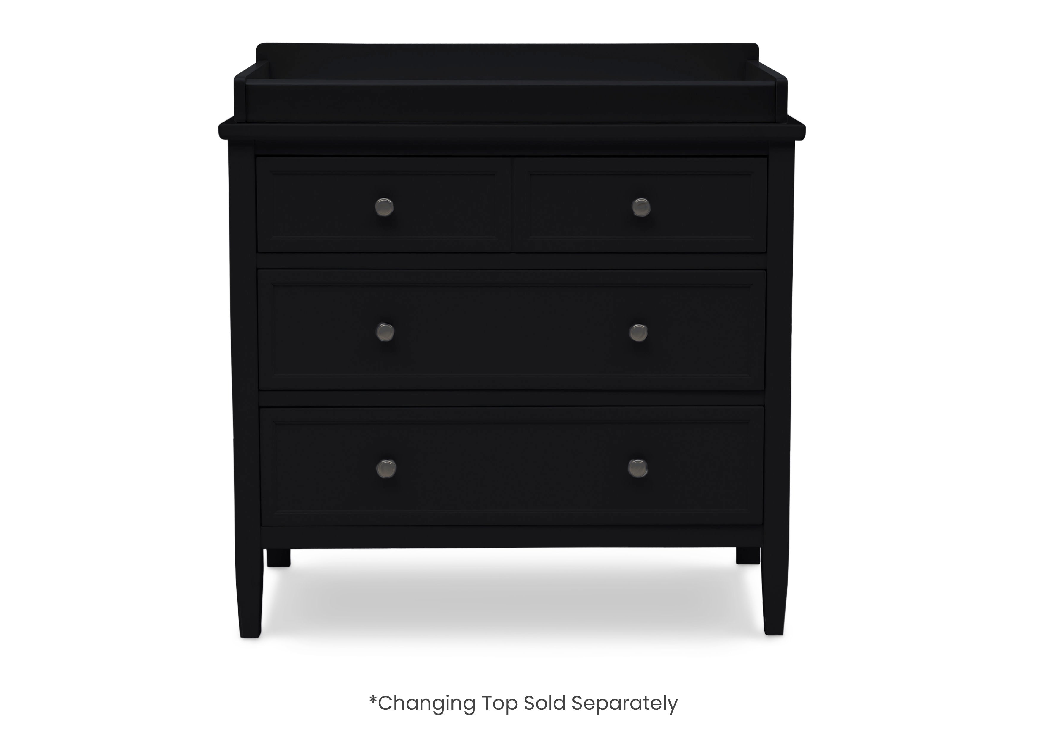 Epic 3 Drawer Dresser - Modern Wooden Chest of Drawers for Bedroom Storage & Organization | Perfect for Home, Dorm, or Office