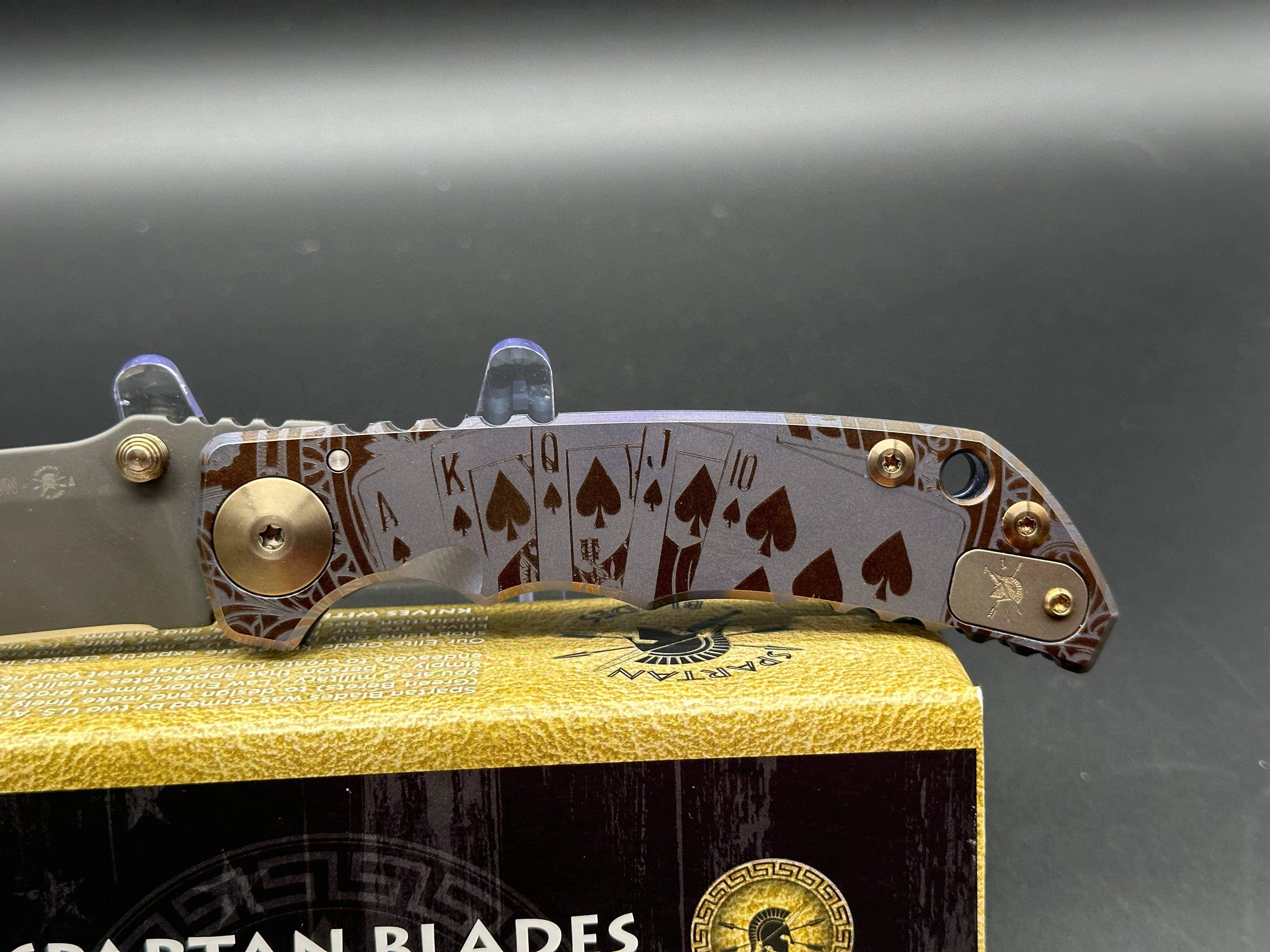 Spartan Blades Harley Special Edition 2022 Royal Flush S45VN 4