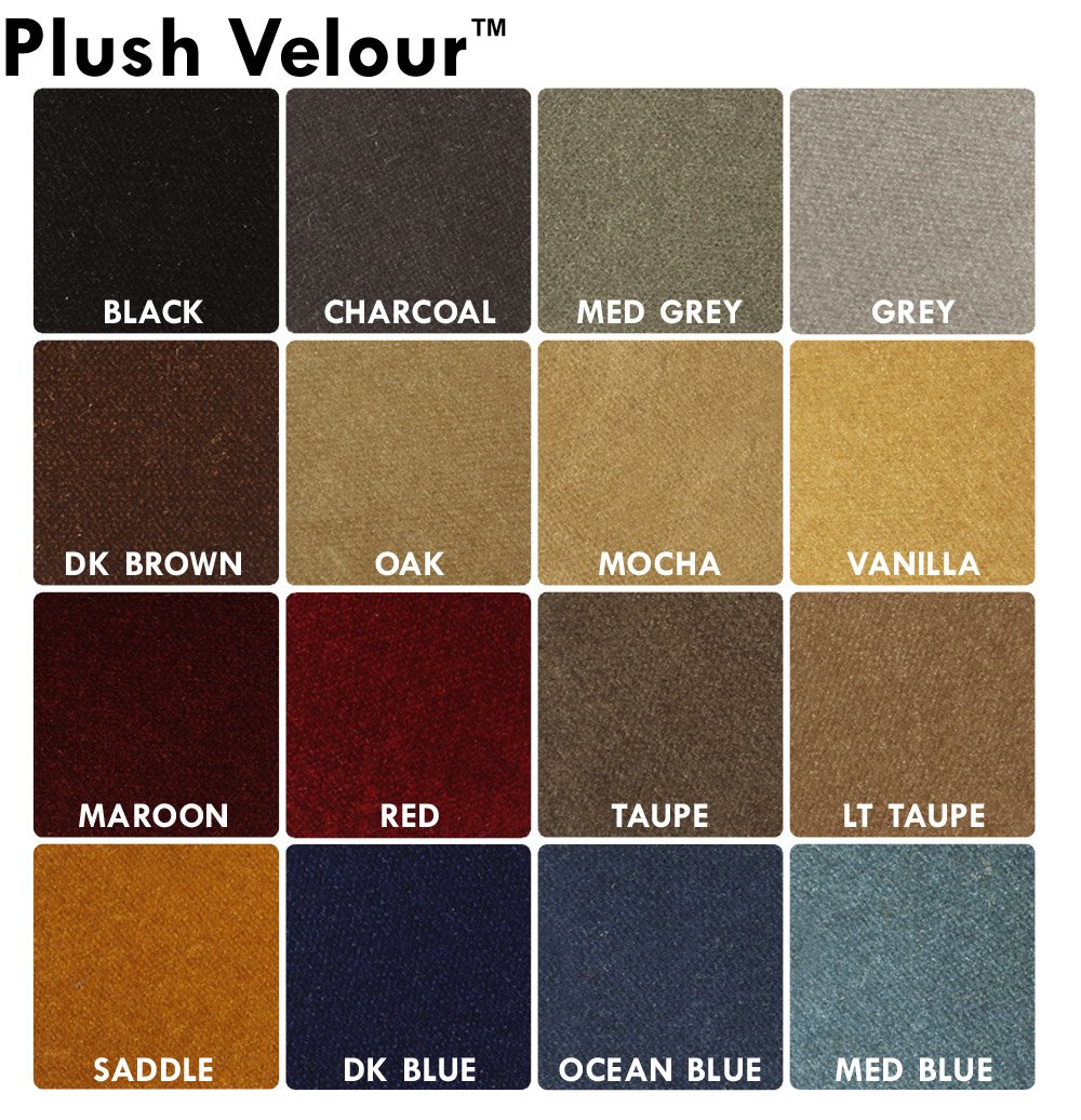 Dash Designs D2419-0CGY Premium Grey Carpet Dash Cover for Cars - UV Protection & Anti-Slip - Perfect for Sun Protection & Interior Decoration
