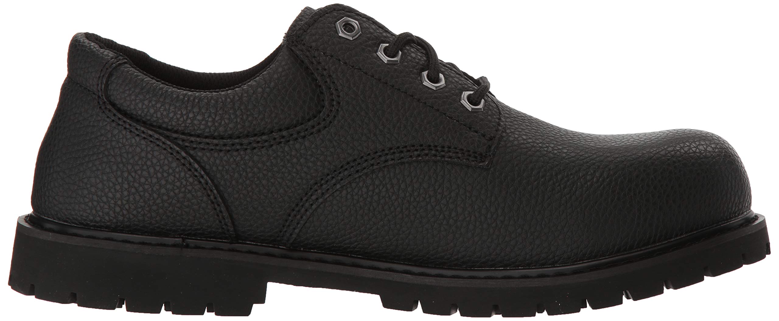 Skechers Slip Resistant Work Shoes for Men - Black Size 8.5W for Safety & Comfort