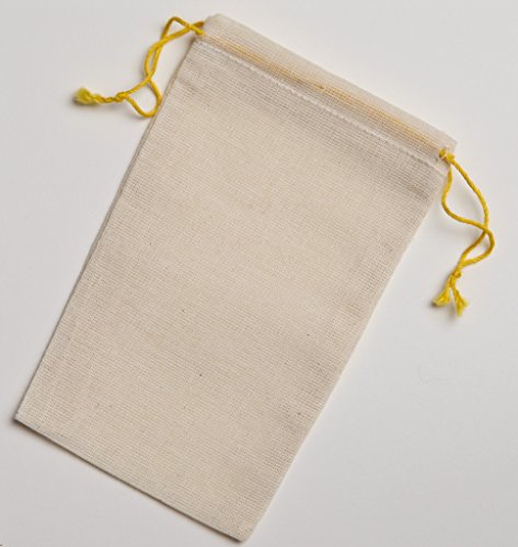 3.25x5 Inch (Pack of 100) - Yellow Drawstring