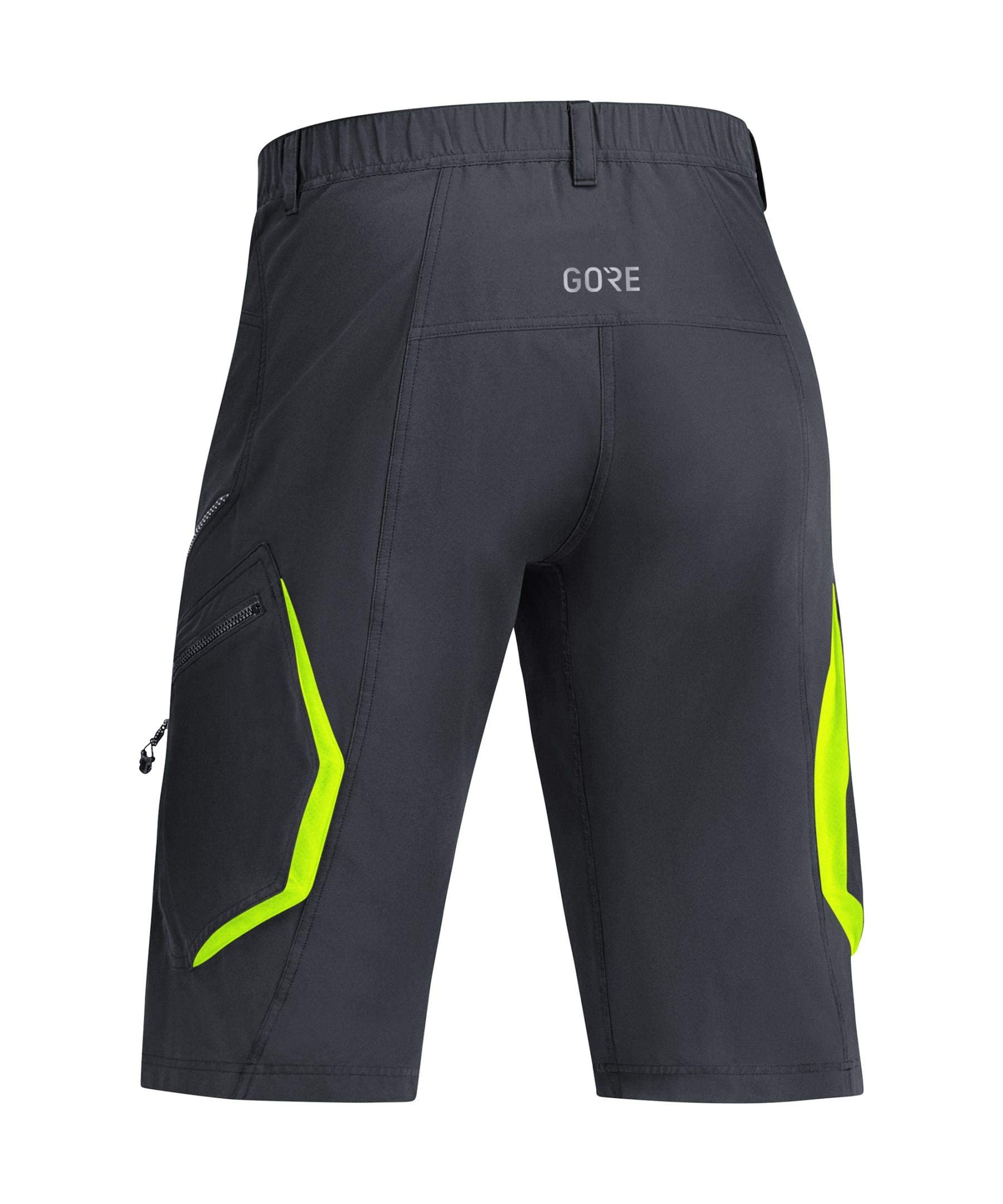 GORE WEAR Men's C3 Trail Running Shorts - Lightweight Quick-Dry Hiking Shorts for Outdoor Adventures & Gym Workouts