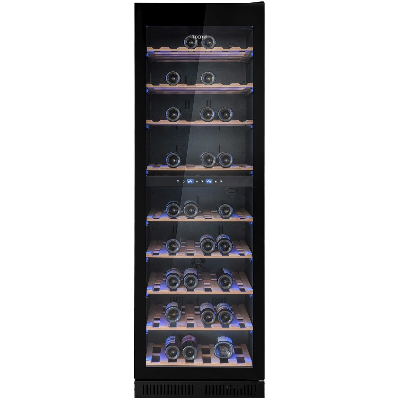 SW202D 17.1 Cu. Ft. Dual Zone Wine Cooler Refrigerator - Perfect for Home Bars, Restaurants, and Wine Cellars