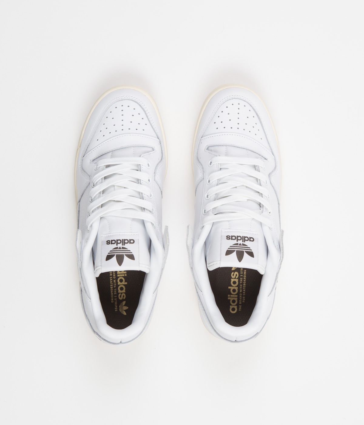 Adidas Forum 84 Low Adv Sneakers - White & Shadow Olive Colorway | Men's Casual Shoes for Streetwear & Everyday Wear