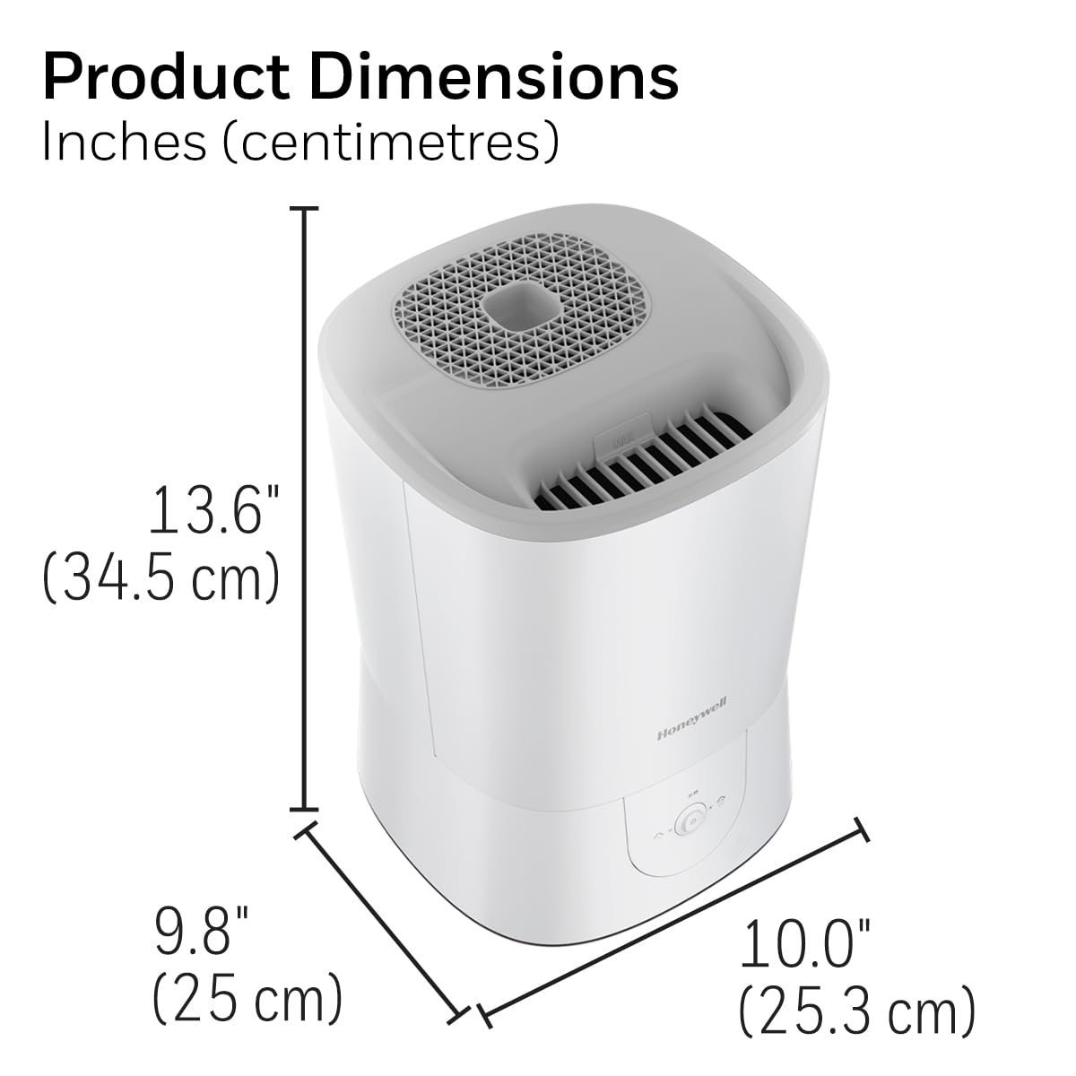 1.5 Gallon Warm Mist Humidifier with Top Fill Design - Perfect for Bedroom, Nursery & Office Air Moisturizing
