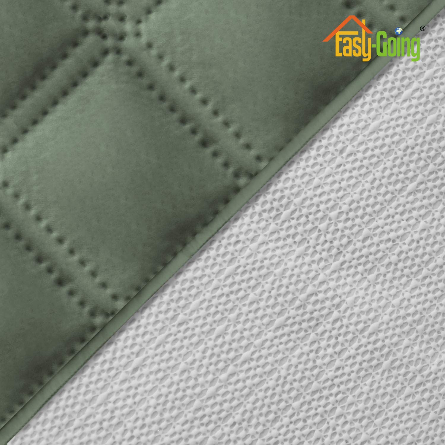 Waterproof Sofa Slipcover for 3-Cushion Couch - Washable Non-Slip Furniture Protector for Pets & Kids - Easy to Clean Greyish Green Couch Cover - Perfect for Living Room, Family Room & Pet-Friendly Homes