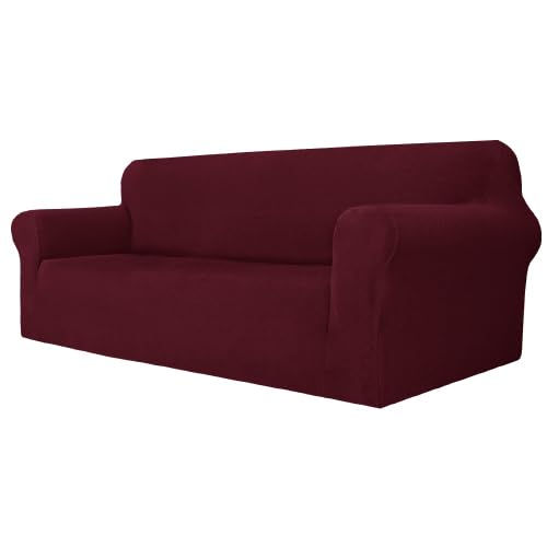 Diamond Pattern Wine Red