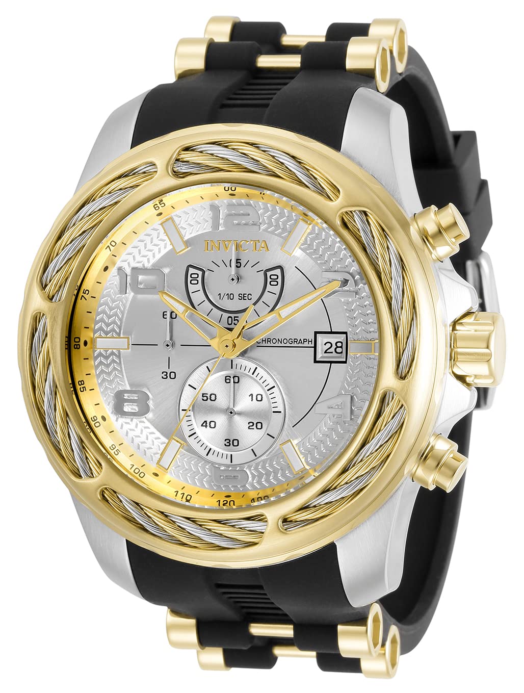 Invicta Men's Bolt 31237 Stainless Steel Quartz Watch with Chronograph - Perfect for Business, Casual Wear & Outdoor Adventures