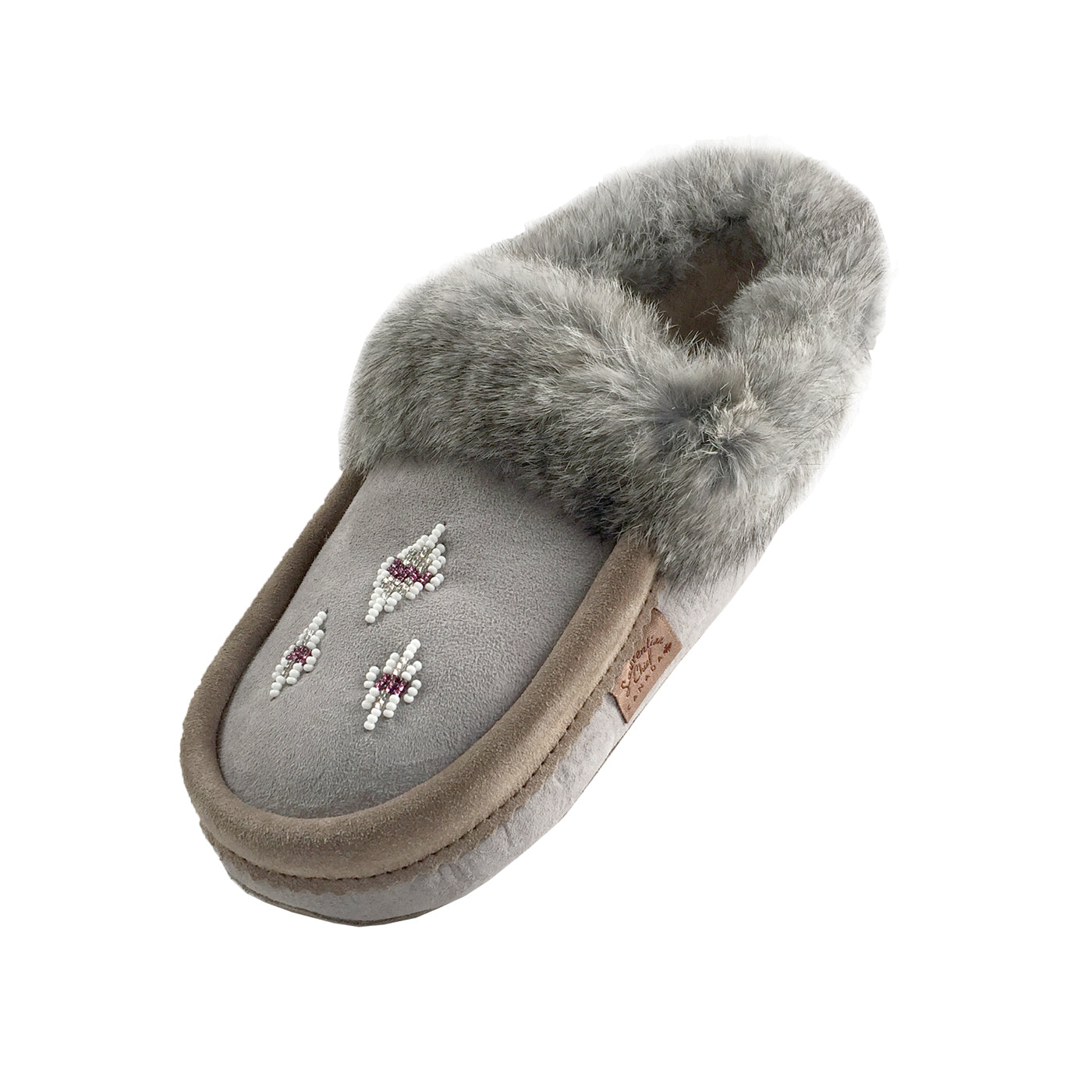 Women's Sheepskin Lined Moccasins - Soft & Cozy House Slippers for Winter (Sizes 4 & 5) | Perfect for Indoor Comfort, Lounge Wear & Cold Weather Relaxation