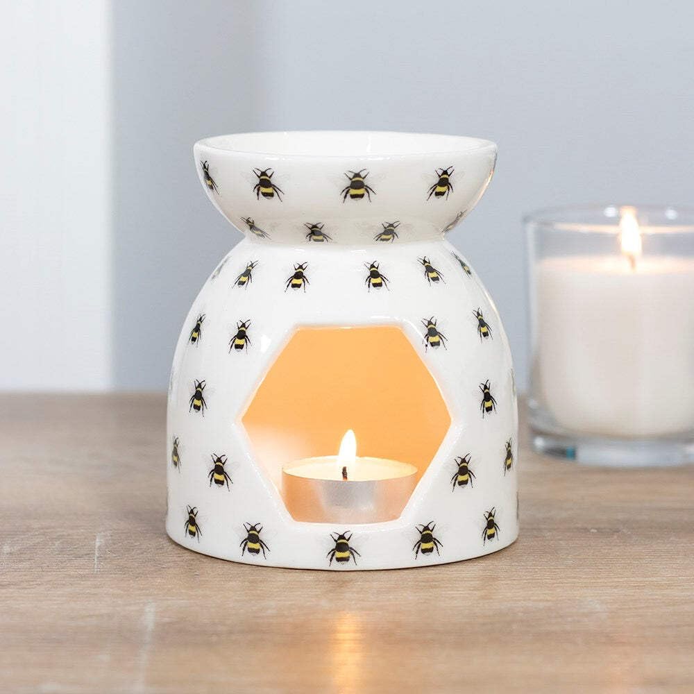 Handmade Bee-Shaped Essential Oil Diffuser - Aromatherapy Burner for Home Relaxation & Stress Relief | Perfect for Yoga, Meditation & Spa
