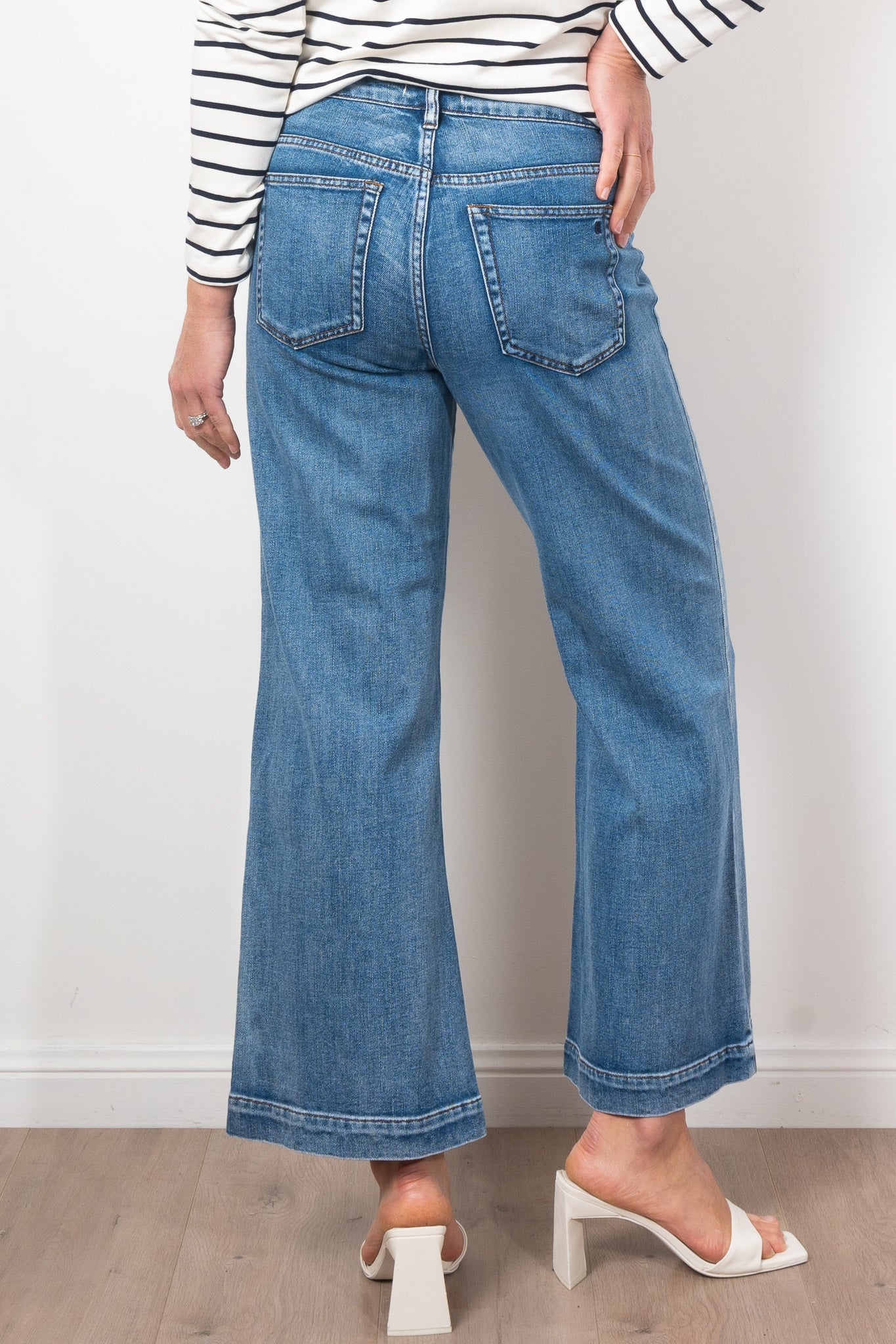 Kireina Freya High Waist Distressed Skinny Jeans for Women - Trendy Ripped Denim Pants with Waterfall Hem | Perfect for Casual Outfits, Streetwear & Night Out Looks