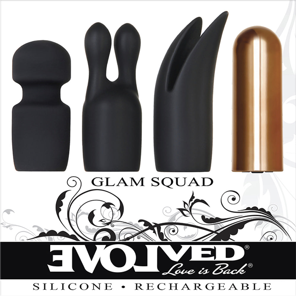 Evolved Glam Squad - Professional Makeup Brush Set for Flawless Beauty - Perfect for Makeup Artists, Beauty Enthusiasts & Home Use