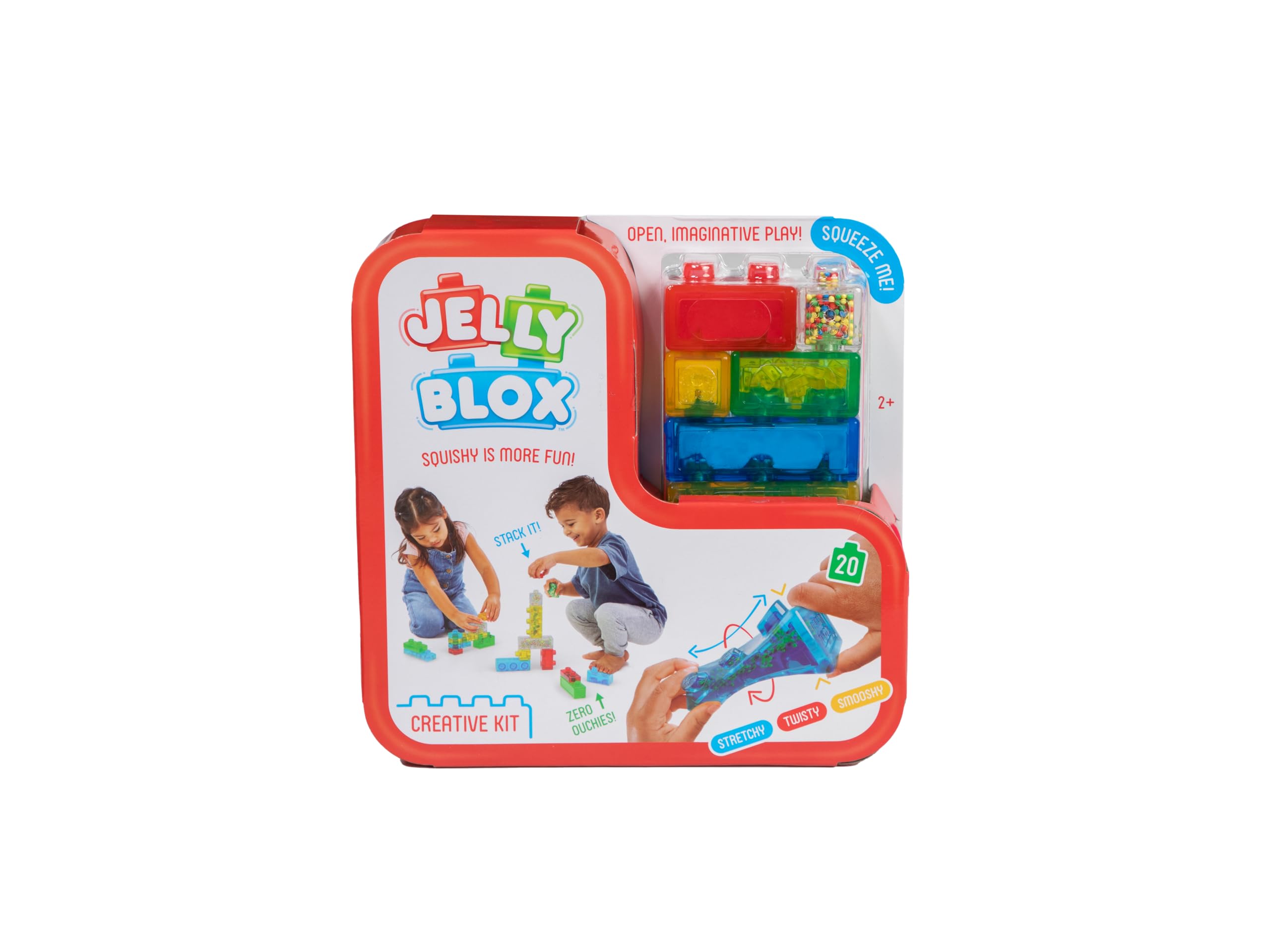 Creative Squishy Building Kit for Kids - Fun & Safe Open-Ended Play | Unique Squishy Construction System for Stress Relief & Imaginative Learning | Perfect Sensory Toy for Boys & Girls Ages 2+ | Great for Preschool Playtime, Birthday Gifts & Classroom Activities