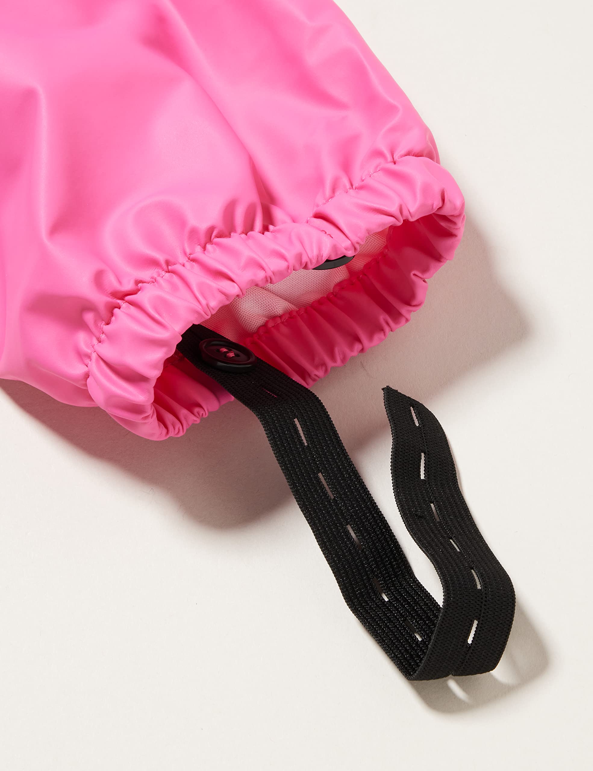 Waterproof Rain Bib Pants for Kids - Pink Size 140 | Outdoor Play, Hiking & Rainy Day Protection