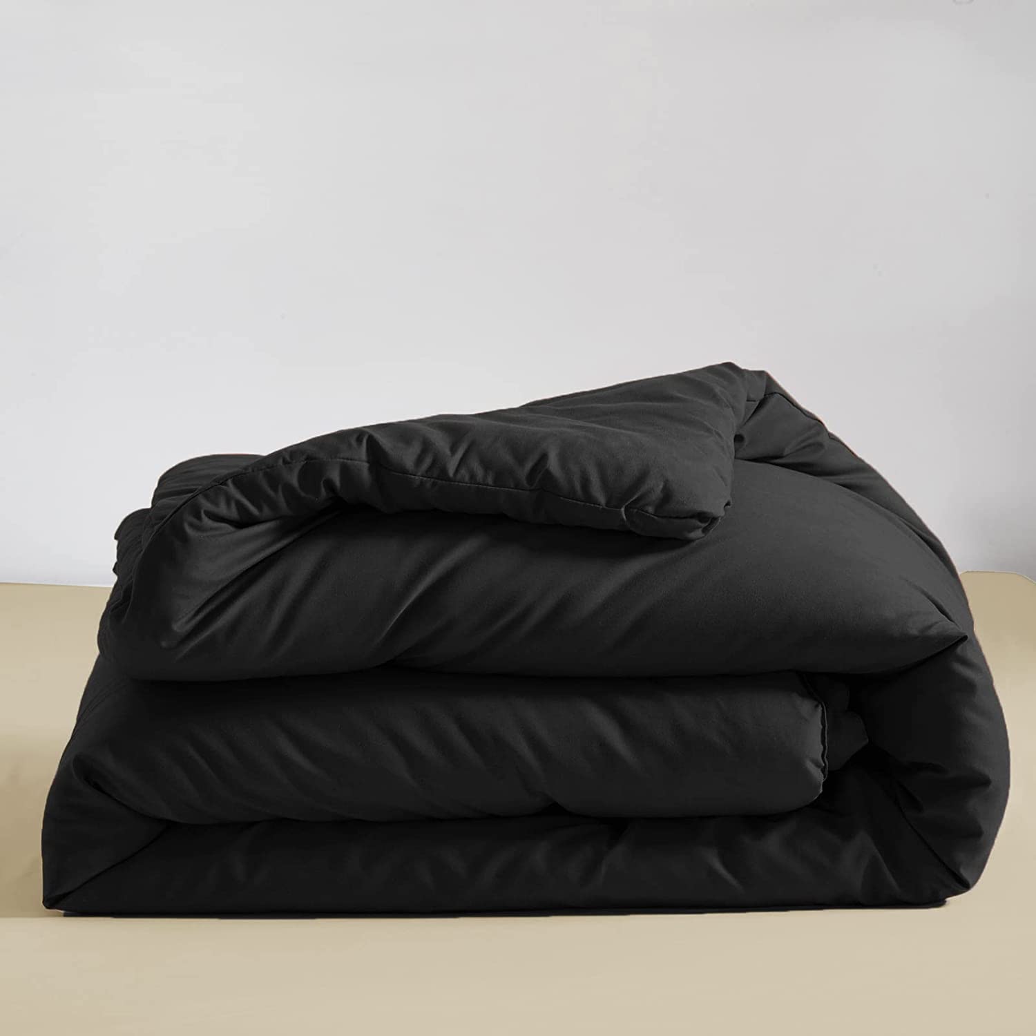 Luxlovery Black King Size Comforter Set - Ultra Soft, Breathable & Lightweight Quilted Blanket for Men & Women | Durable Bedding Set for All Seasons | Perfect for Home, Bedroom, Hotel & Guest Room