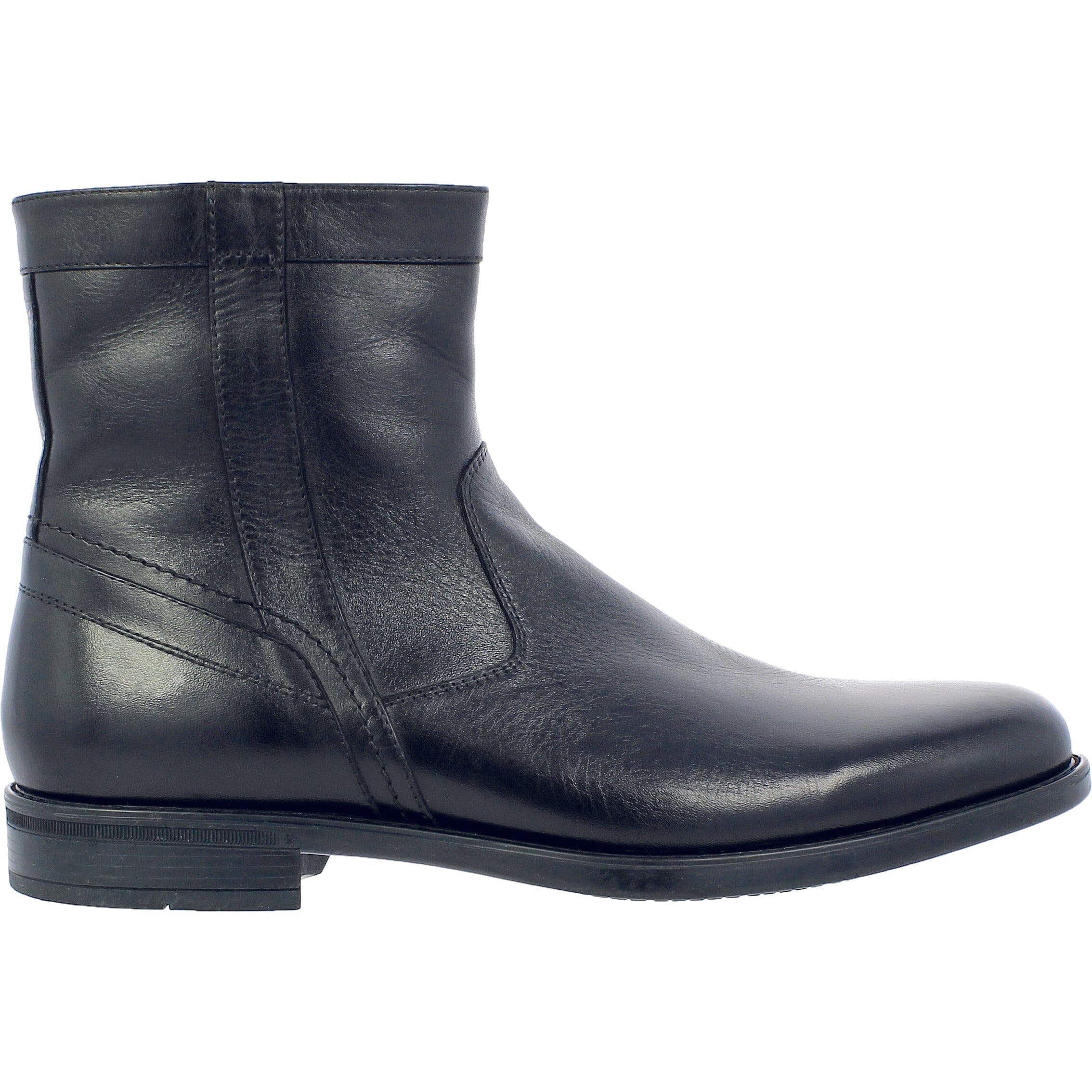 FLORSHEIM MIDTOWN Plain Toe Zipper Boots for Men - Medium & Wide Width - Comfortable Dress & Casual Boots for Work, Office & Everyday Wear