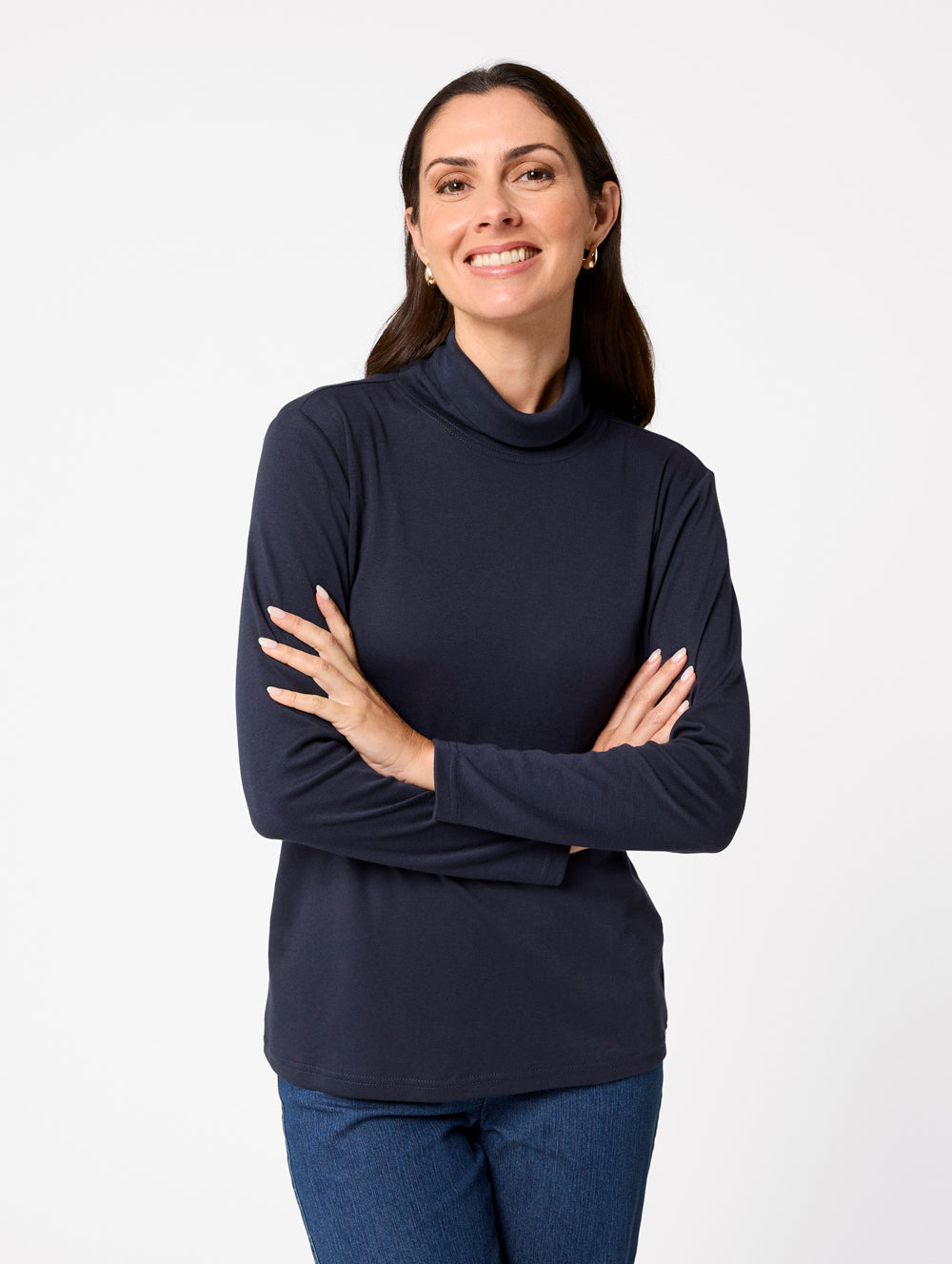 Winterlock Roll Neck Skivvy - Warm Thermal Undershirt for Men & Women | Perfect for Cold Weather, Layering & Outdoor Activities
