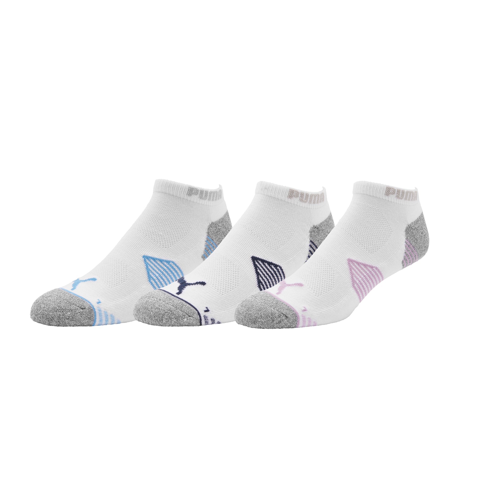 Puma Essential Low Cut Golf Socks 3-Pack - Breathable Moisture-Wicking Athletic Socks for Men & Women - Perfect for Golf, Running, and Casual Wear