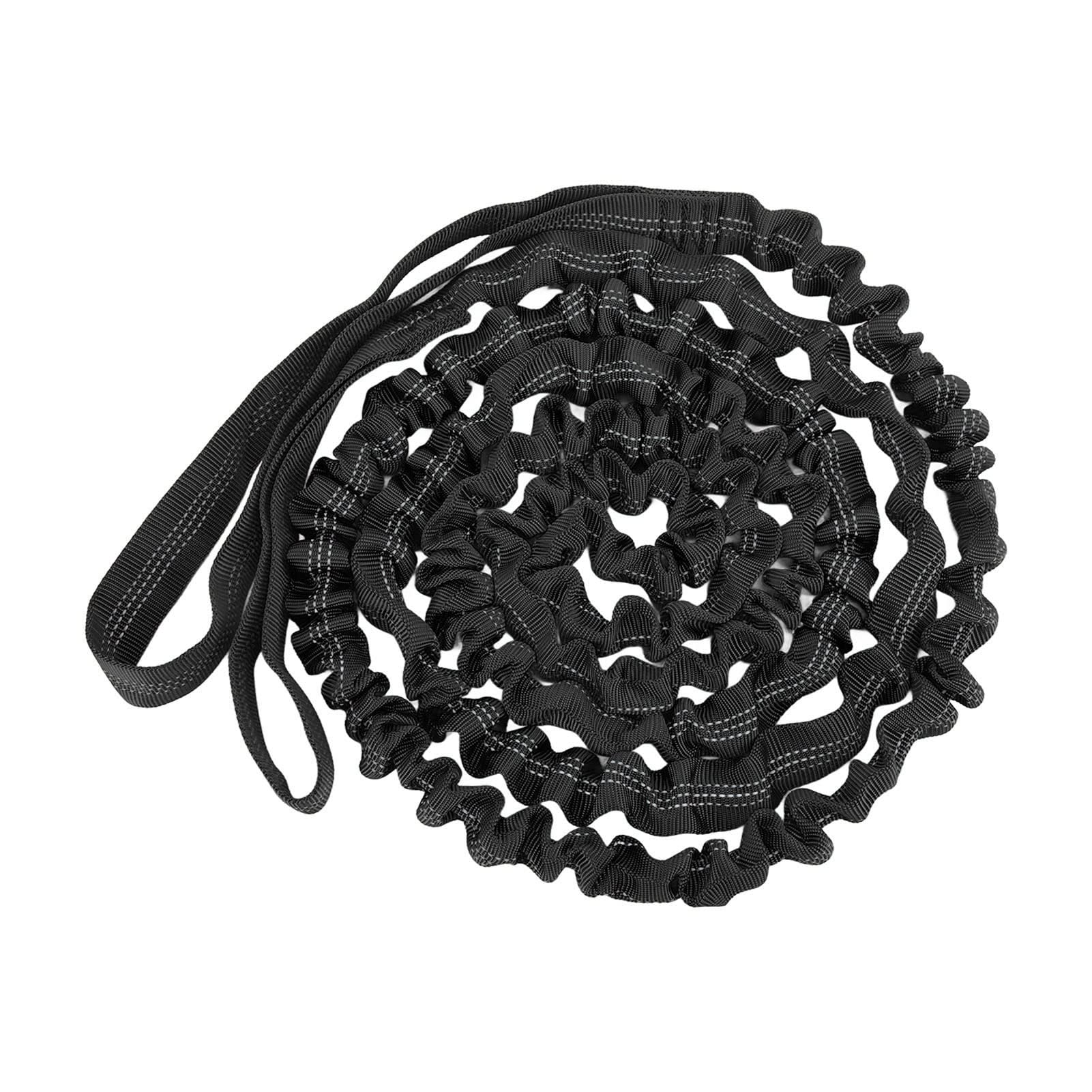 Aoutecen Kids Bike Tow Rope - Lightweight Nylon Shock Absorbing for Outdoor Cycling