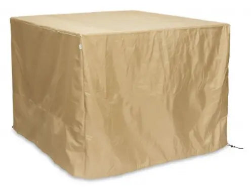 The Outdoor Greatroom Company 45.13 x 45.13 Inch Square Tan Waterproof Protective Cover for Patio Furniture - Perfect for Outdoor Sofas, Chairs & Tables in Backyard, Garden or Deck