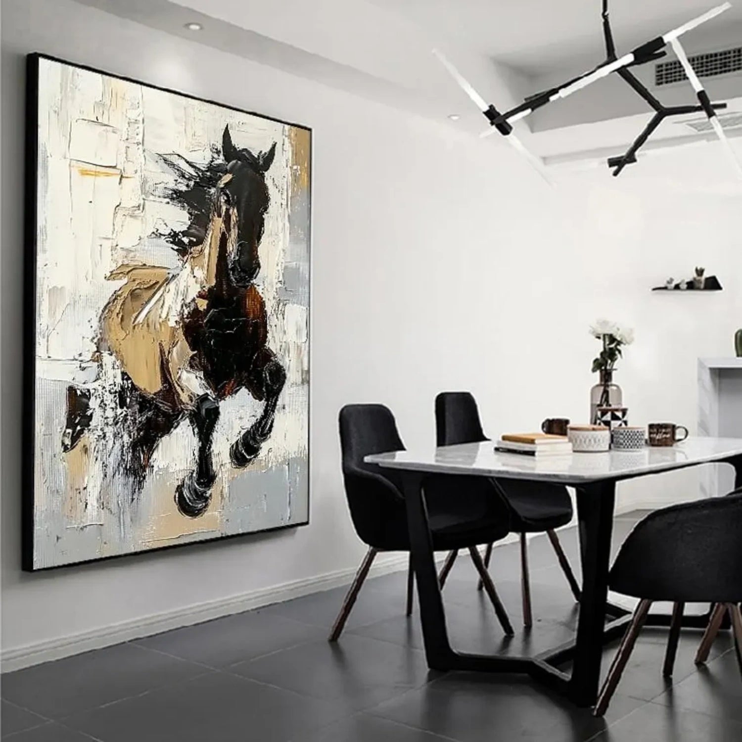 Animal Art Painting #AP118 - Handmade Wildlife Canvas Art for Home & Office Decor | Perfect for Living Room, Bedroom & Gifts
