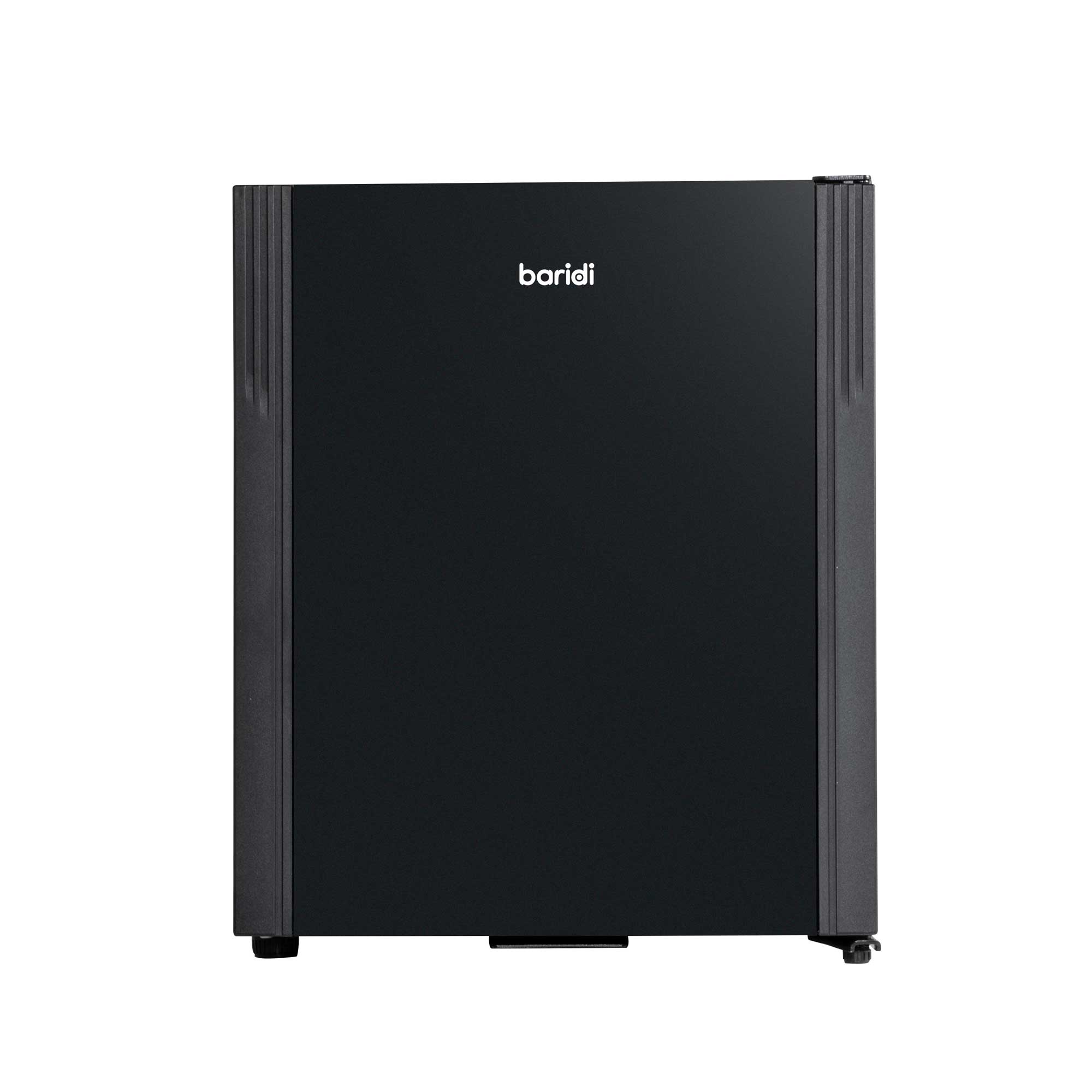 Baridi 25L Ultra Quiet Mini Fridge for Drinks & Wine with LED Light - Compact Beverage Cooler for Home, Office, Dorm, Bar - Energy Efficient Black Mini Refrigerator (Model DH57)