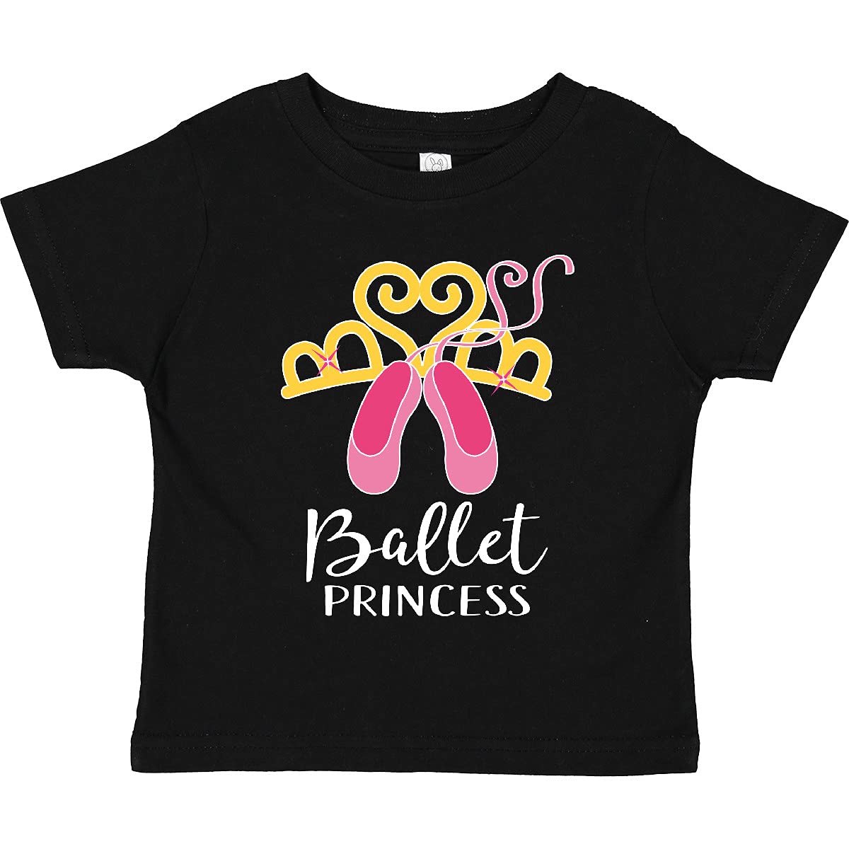 Inktastic Ballet Princess Dance Gift - Cute Dancer Toddler T-Shirt for Girls | Perfect Ballet Class, Dance Recital & Birthday Party Outfit
