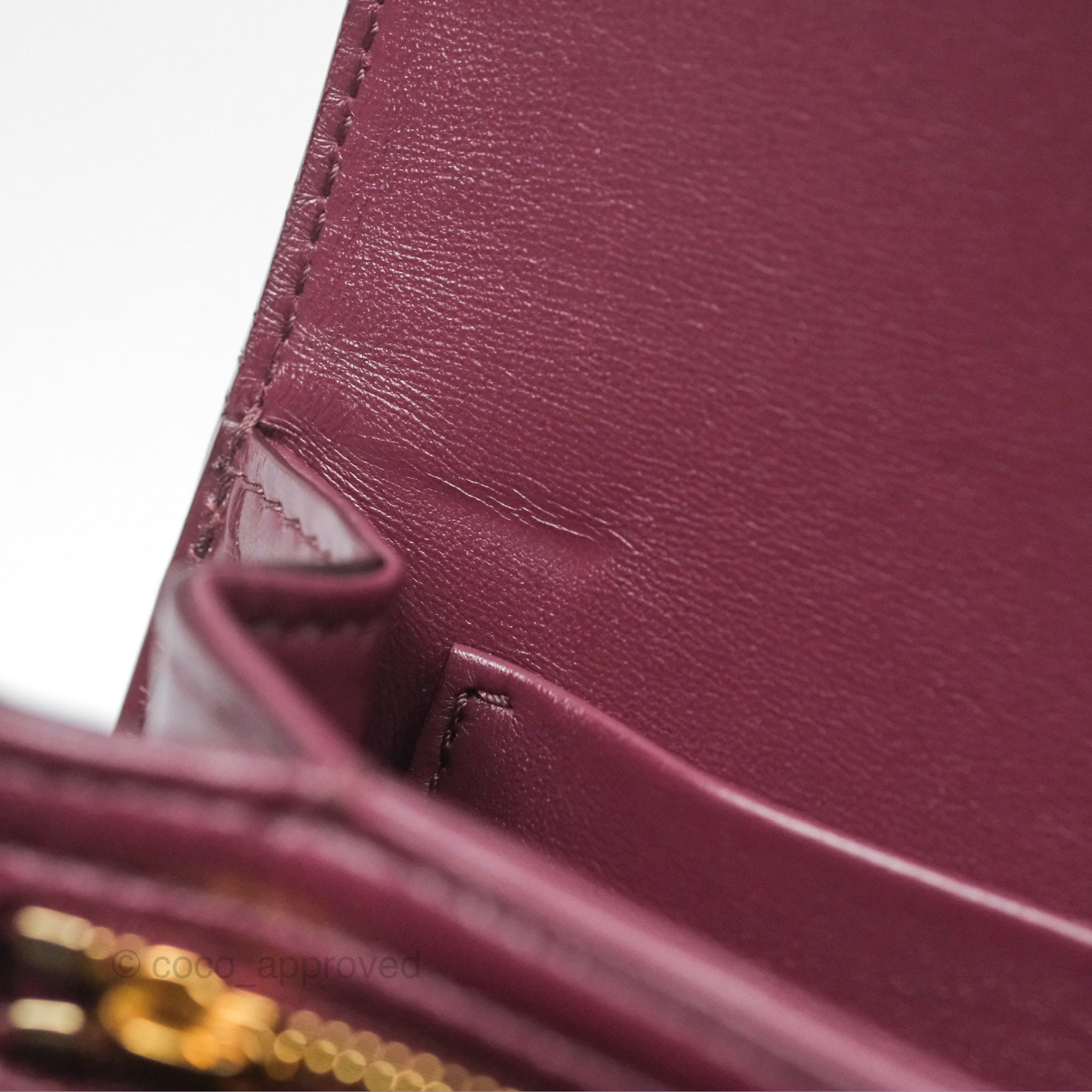 Celine Medium Triomphe Bag in Acai Burgundy Shiny Calfskin Leather - Luxury Crossbody Purse for Women, Perfect for Work, Travel & Evening Events