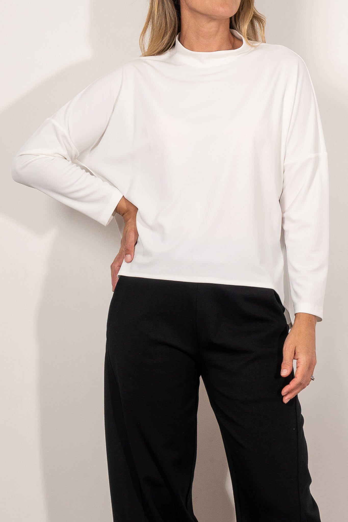 Mela Purdie Arc Sweater Powder Knit - Women's Soft Chunky Knit Pullover for Fall & Winter | Cozy Casual Wear & Layering Outfits