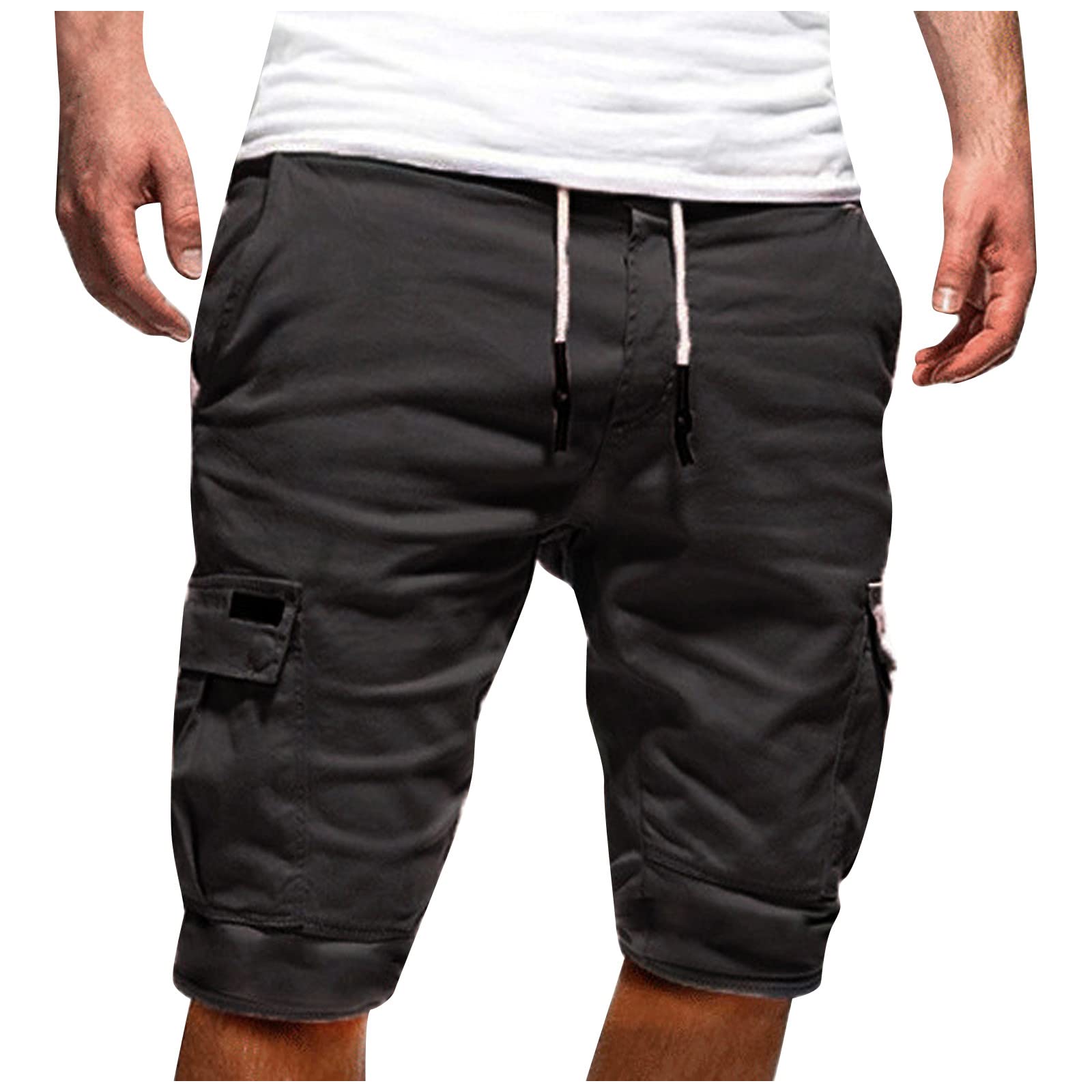 OCLUN Men's Slim Fit Cargo Shorts - Military Army Tactical Outdoor Hiking Jogger Pants with Multiple Pockets | Perfect for Camping, Hiking, Gym & Casual Wear