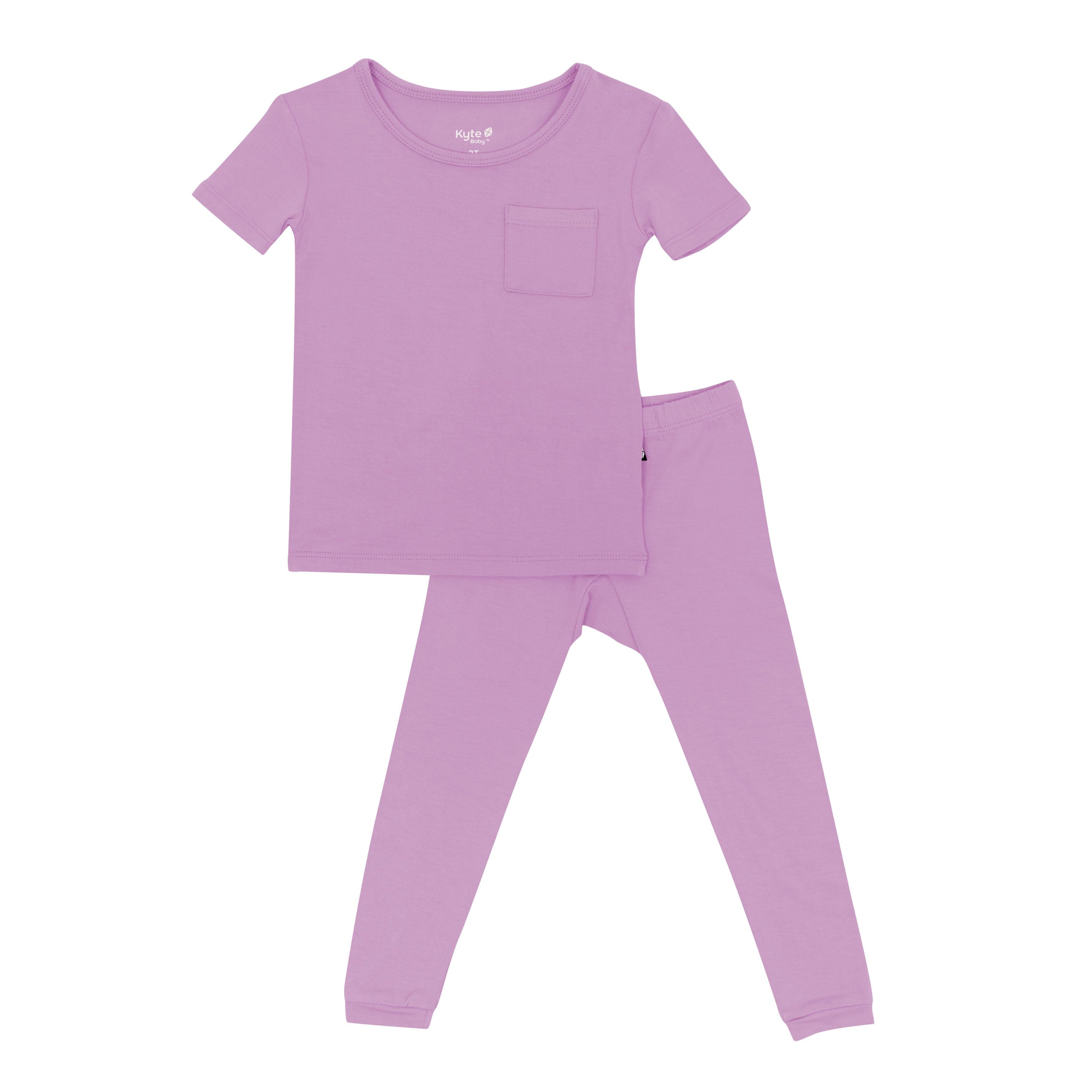 Comfortable Short Sleeve Pajama Set with Pants - Soft Cotton Sleepwear for Women & Men - Perfect for Lounging, Sleeping & Relaxing at Home