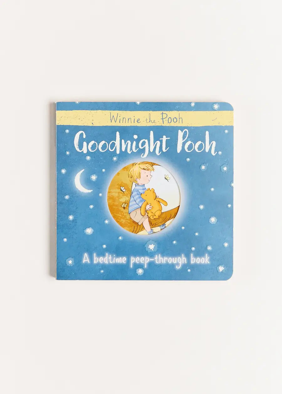 Goodnight Winnie the Pooh Book - Classic Navy Blue Bedtime Story for Kids | Perfect for Nursery Reading & Toddler Sleep Routines