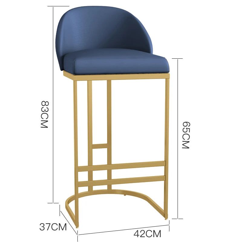 Minimalist Accent Bar Stools for Kitchen Counter - Modern & Stylish Dining Stools for Breakfast Nook, Bar, or Kitchen Island