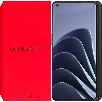 OnePlus 10 Pro 5G Smartphone | 256GB Storage 8GB RAM | Dual SIM GSM Unlocked | Premium Black | Fast Charging & 120Hz Display | Perfect for Gaming, Streaming & Business Use