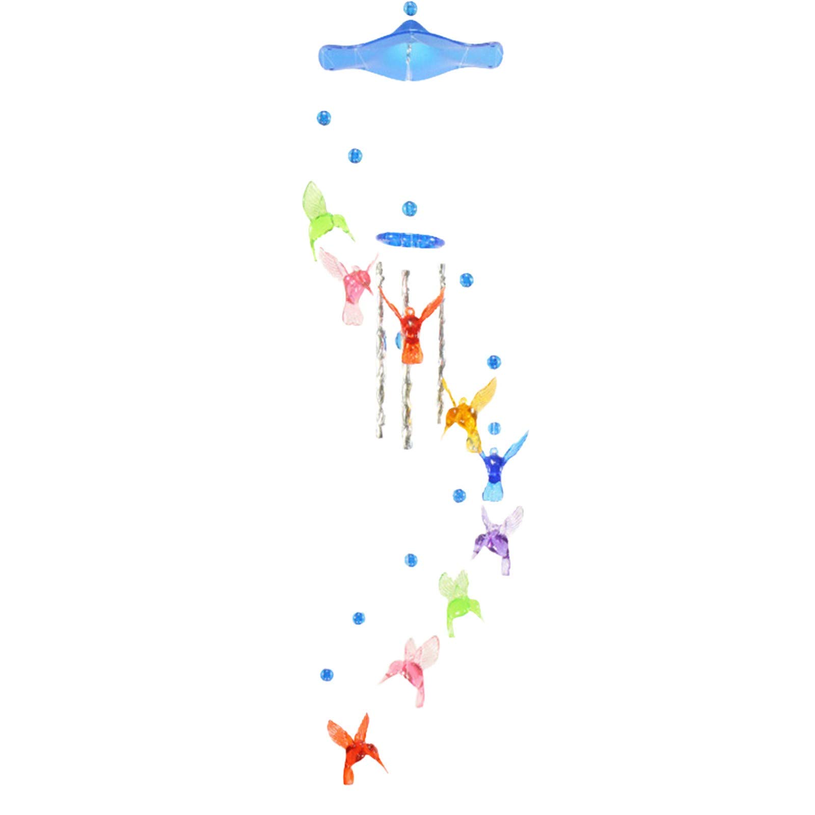 Star Wind Chime - Handcrafted Copper Wind Chimes for Outdoor Garden Decor, Perfect Patio & Backyard Decoration - Unique Gift for Garden Lovers & Homeowners