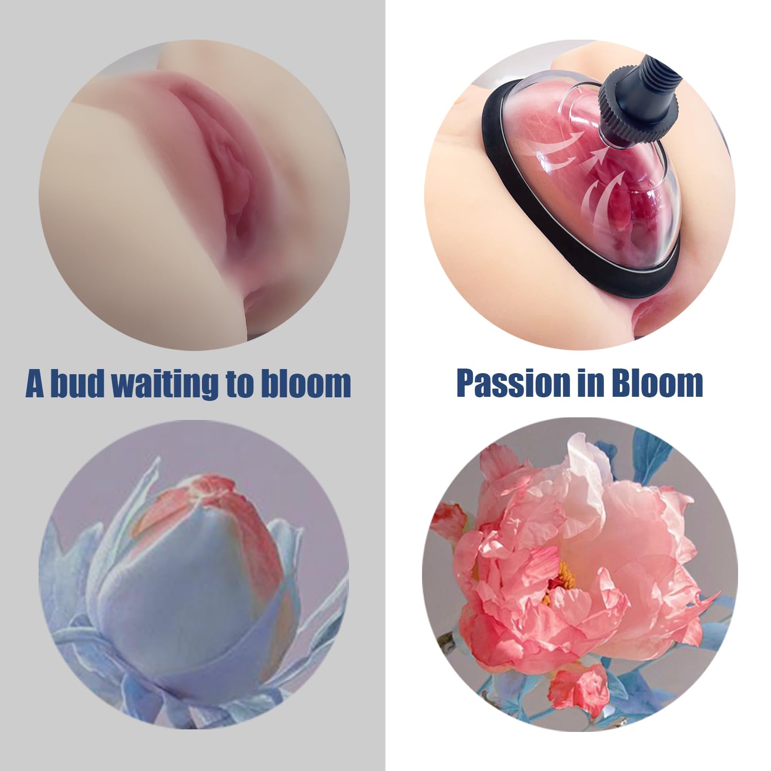 Premium Clitoral Pump for Women - 2 Suction Cup Set for Enhanced Pleasure & Sensation | Adult Sex Toy for Couples Play & Solo Stimulation | Perfect for Spicing Up Intimate Moments & Exploring New Sensations
