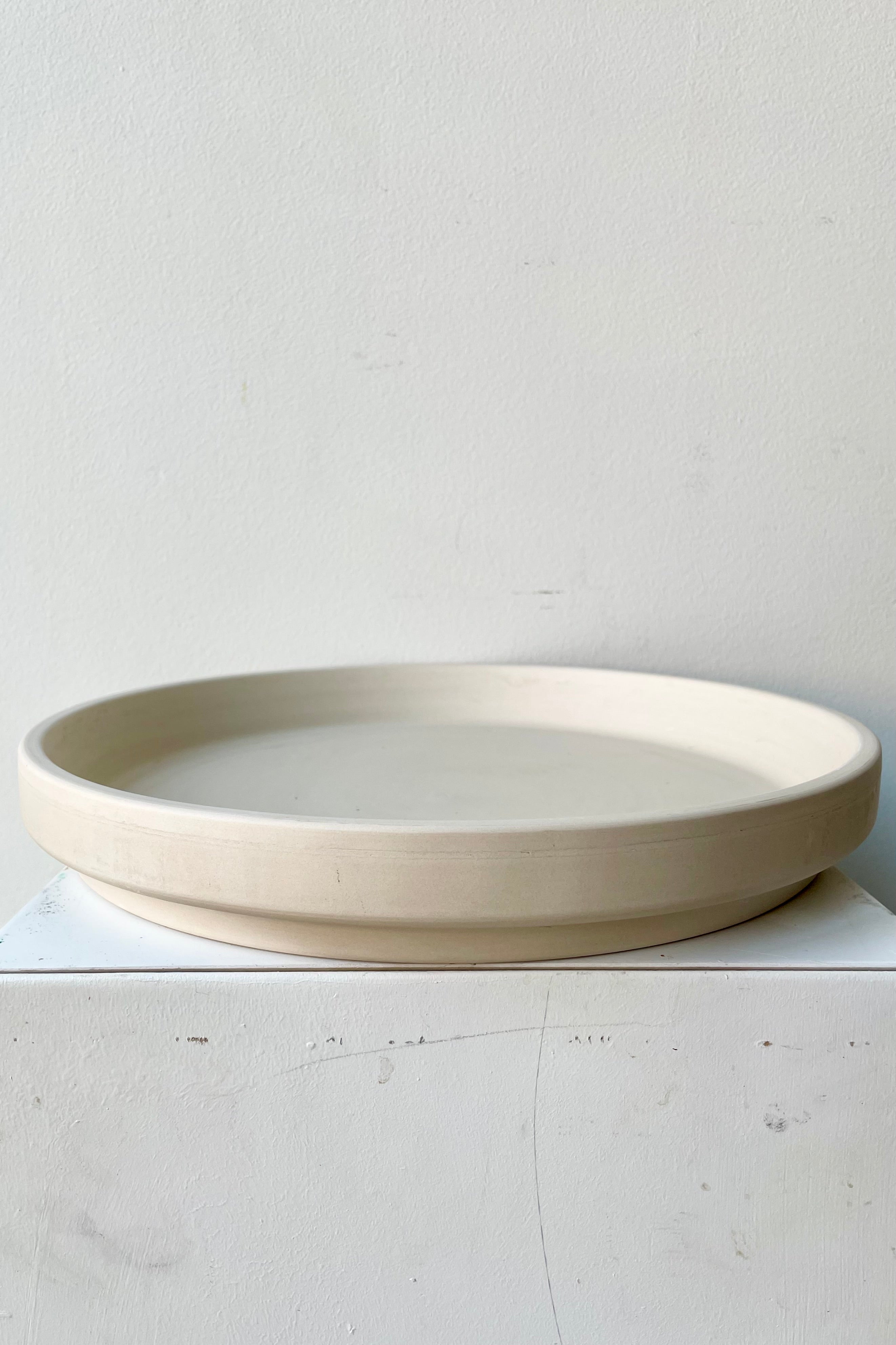 Granite Clay Saucer for 10/12 Inch Pots - Perfect for Indoor Plants, Succulents, and Home Garden Decor