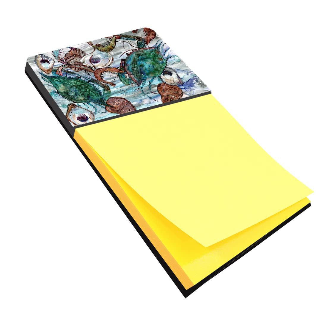 Caroline's Treasures Multicolor Desk Artwork Notepad Holder (8965SN) - Perfect for Office, Home & School Organization