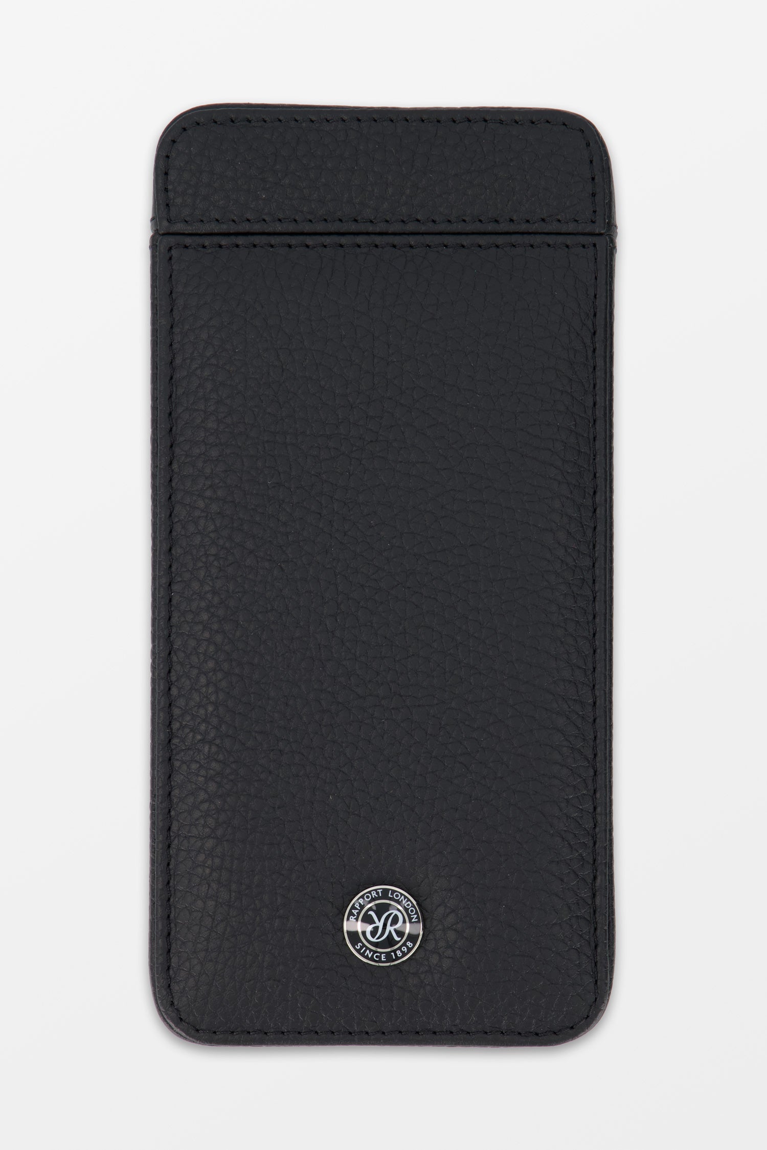Black Single Berkeley Watch Slipcase - Premium Leather Watch Box for Men & Women - Perfect for Watch Storage, Travel & Gift Giving