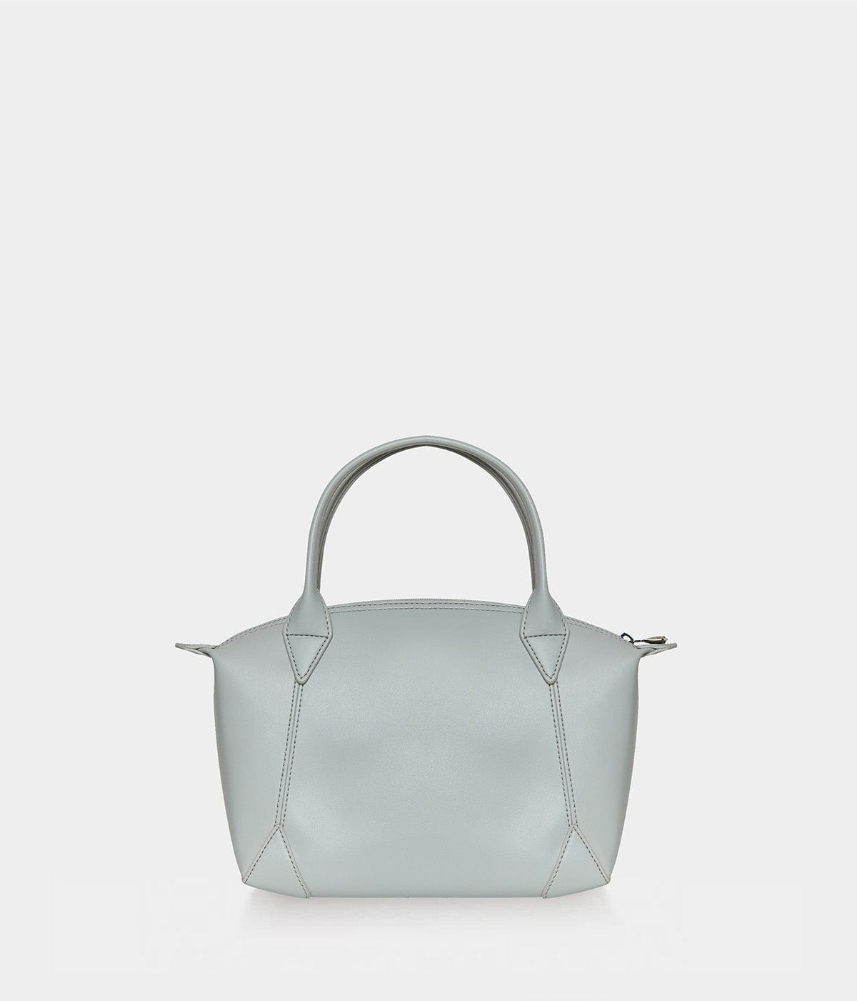 Vegan Leather Shoulder Bag for Women - Stylish Apple Skin Design in Pearl Grey | Perfect for Work, Travel & Everyday Use
