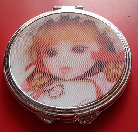 ADBHUTANAND Compact Round Makeup Mirror with LED Lights - Perfect Birthday Gift, Anniversary Present & Christmas Gift for Women | Portable Vanity Mirror for Home, Travel & Dressing Table