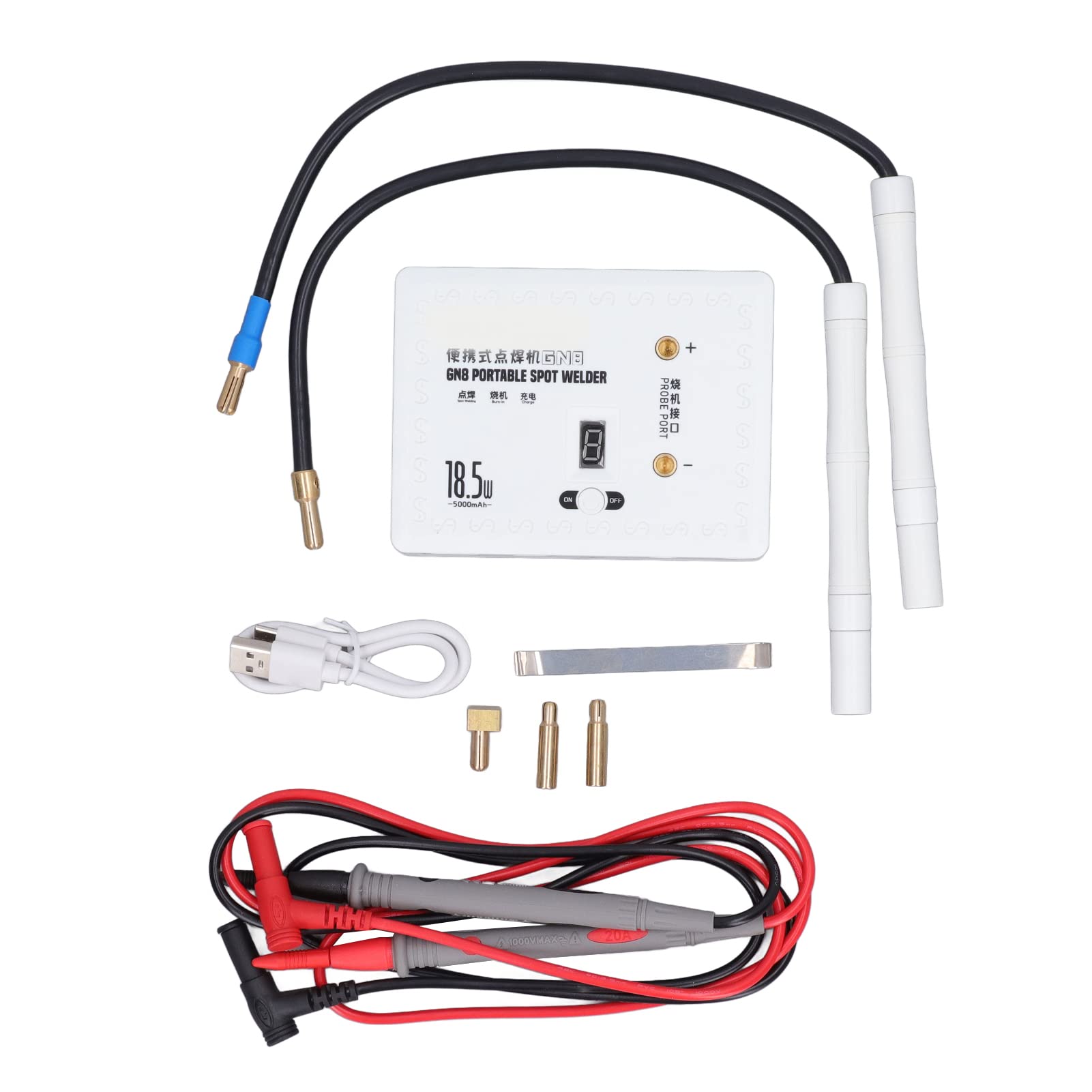 Portable Spot Welder for Lithium Batteries - Mini DIY Spot Welding Machine with Detection for Phone & Electronics Repair | Home Workshop & Professional Use