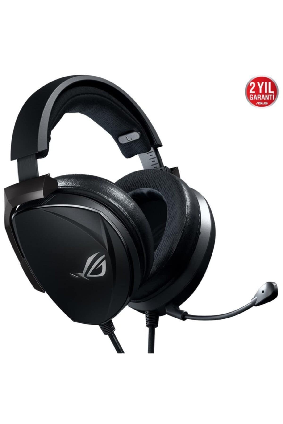 ASUS ROG Theta Electret Gaming Headset - 3.5mm Jack with Boom Mic, Compatible with PC, Smartphone, Laptop, Console & Nintendo Switch (Black) - Perfect for Competitive Gaming, Streaming & Online Meetings