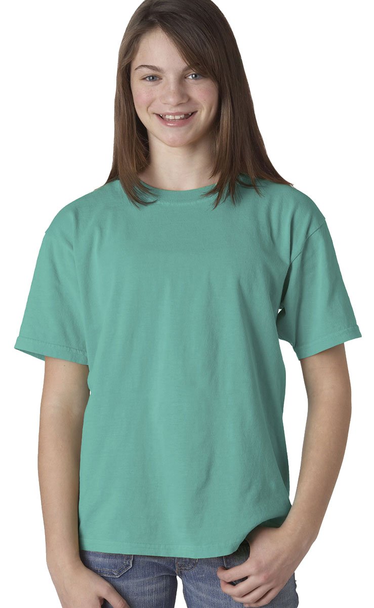 Comfort Colors Youth Garment Dyed Ringspun T-Shirt 9018 - Soft Vintage Washed Cotton Tee for Boys & Girls - Perfect for School, Casual Wear & Everyday Outfits