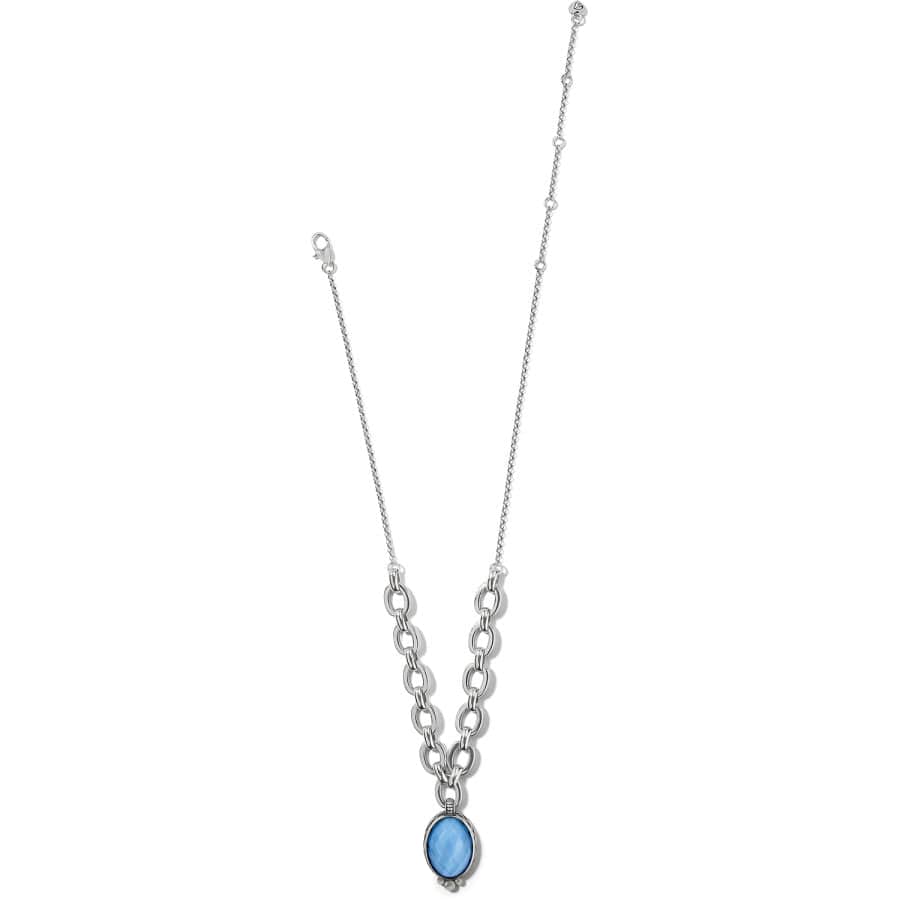 Blue Moon Short Necklace for Women - Elegant Layering Jewelry for Everyday Wear & Special Occasions