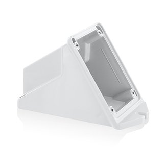 Leviton BB16-A GY 16A PIN/Sleeve Flush Receptacle Back Box - Durable Electrical Enclosure for Industrial & Commercial Use