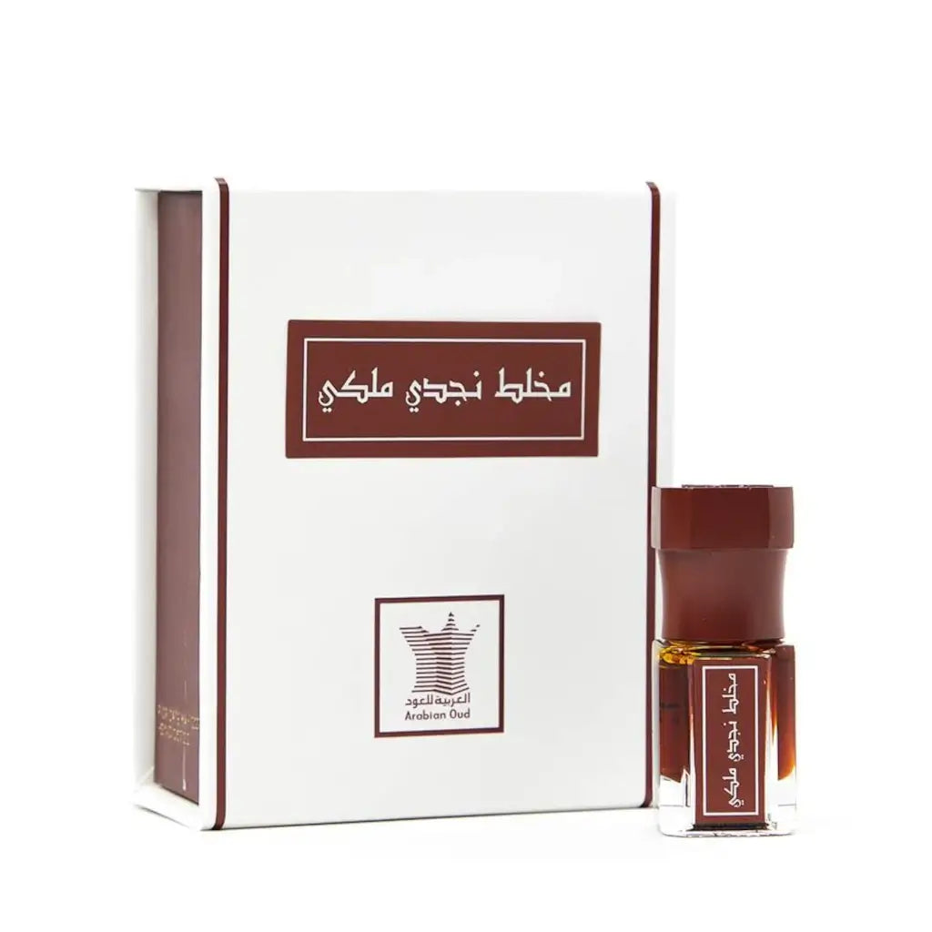 Premium Mukhallat Najdi Maliki Perfume Oil - 1 Tola (12ml) - Long-Lasting Arabian Fragrance for Men & Women - Perfect for Special Occasions, Weddings & Evening Events
