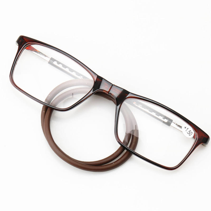 Blue Light Blocking Reading Glasses with Stylish Blue Ray Filter - Foldable & Hanging Design for Computer, Office, and Book Reading Use
